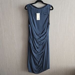 NWT Helmut Lang Ruched Dress